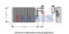 AKS DASIS 820250N Evaporator, air conditioning